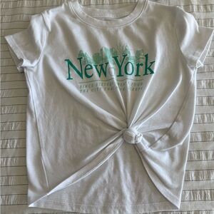Abercrombie Kids White NY Tee